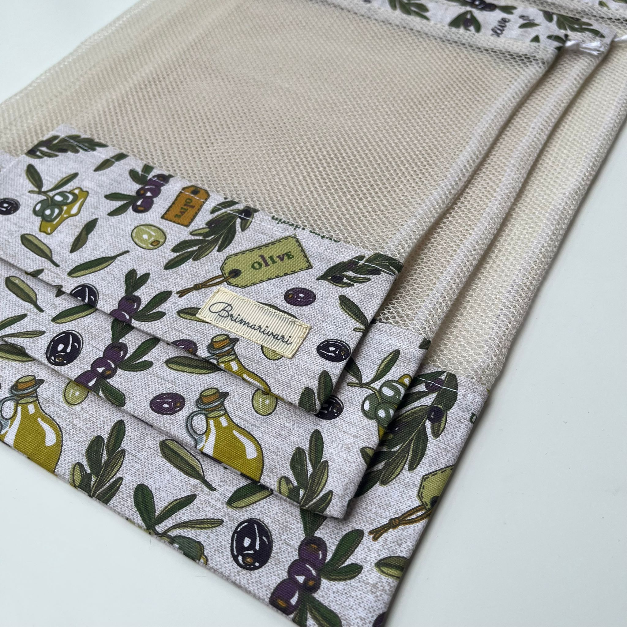 Öko zacskó szett - olivás