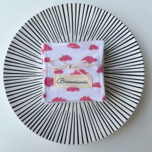 Arctisztító párna - rózsaszín felhős