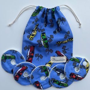 Mic-key button gyomorszondához alátét / g-tube covers - versenyautós