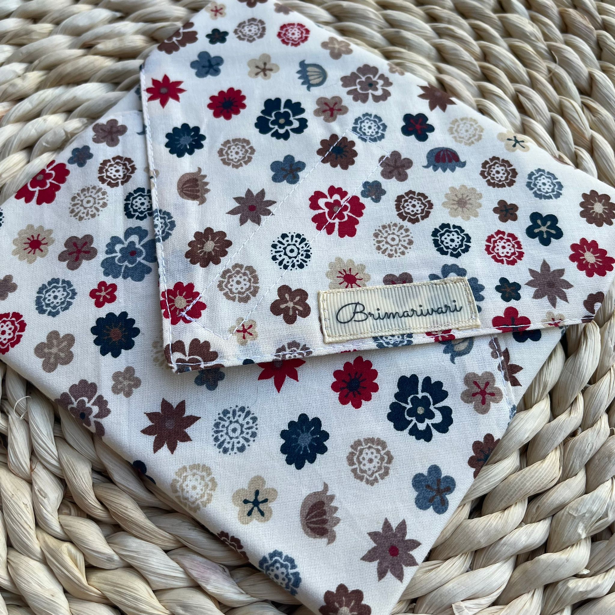 Újraszalvéta - őszi virágos