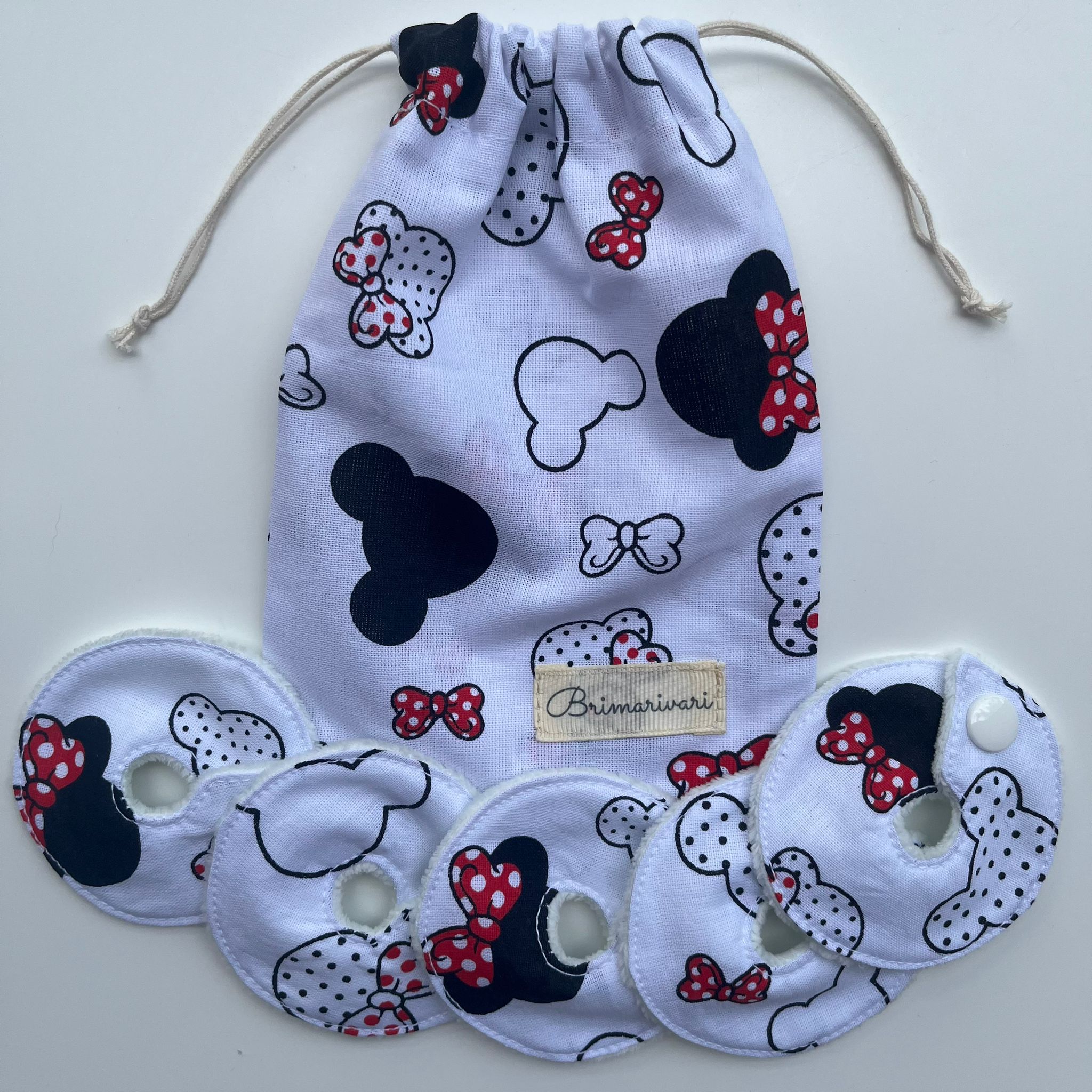 Mic-key button gyomorszondához alátét / g-tube covers - Minnie egeres