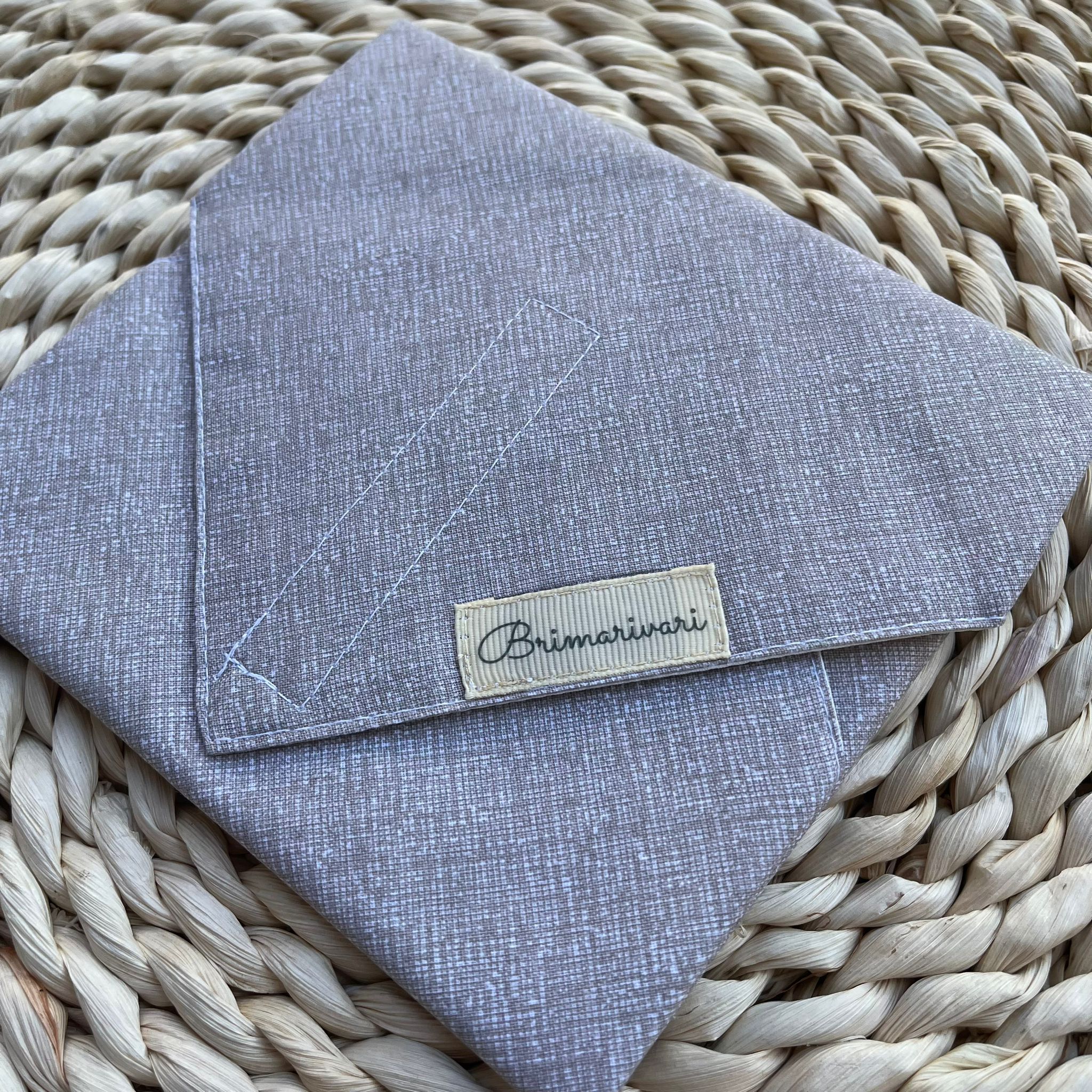 Újraszalvéta - szürkésbarna