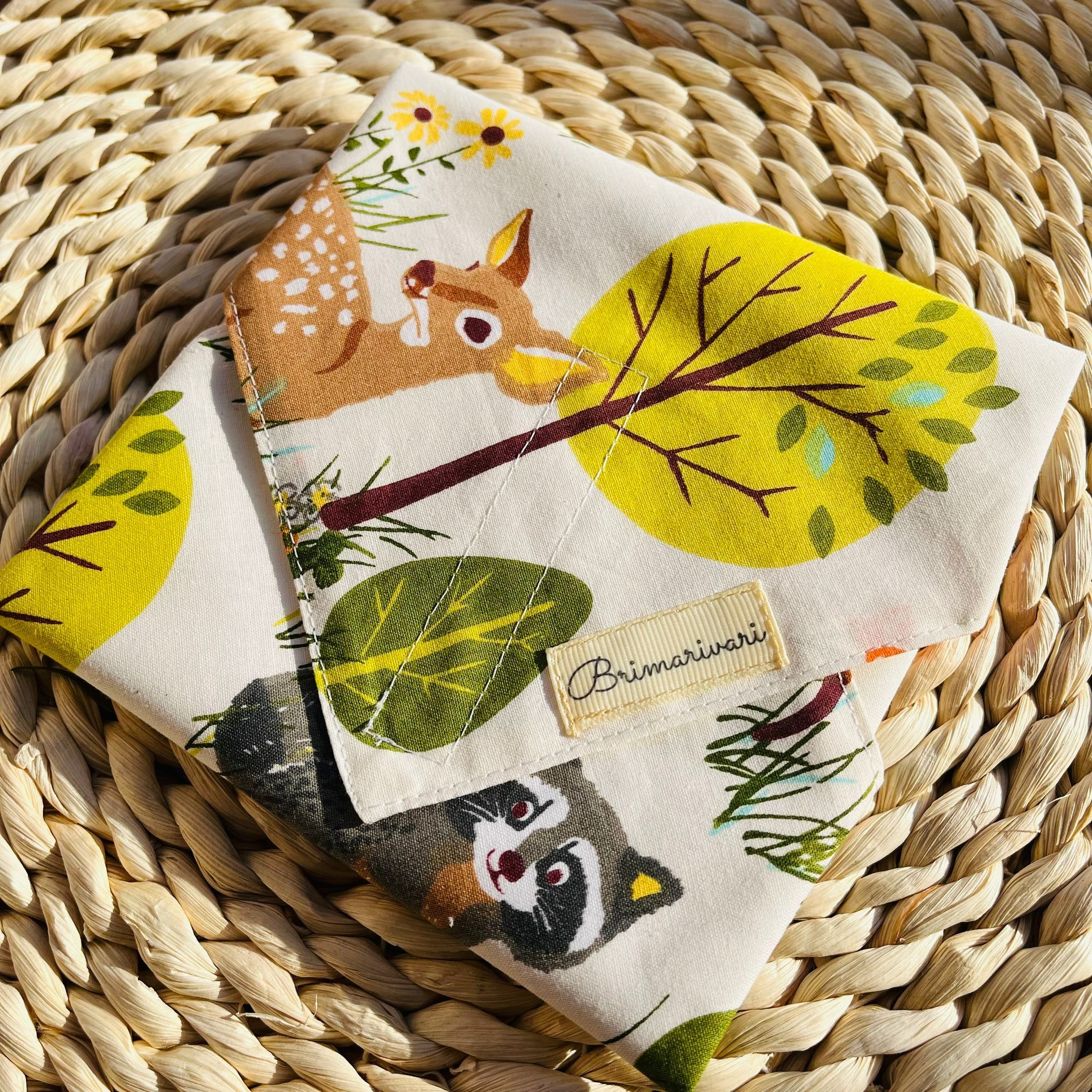 Újraszalvéta - erdei állatos