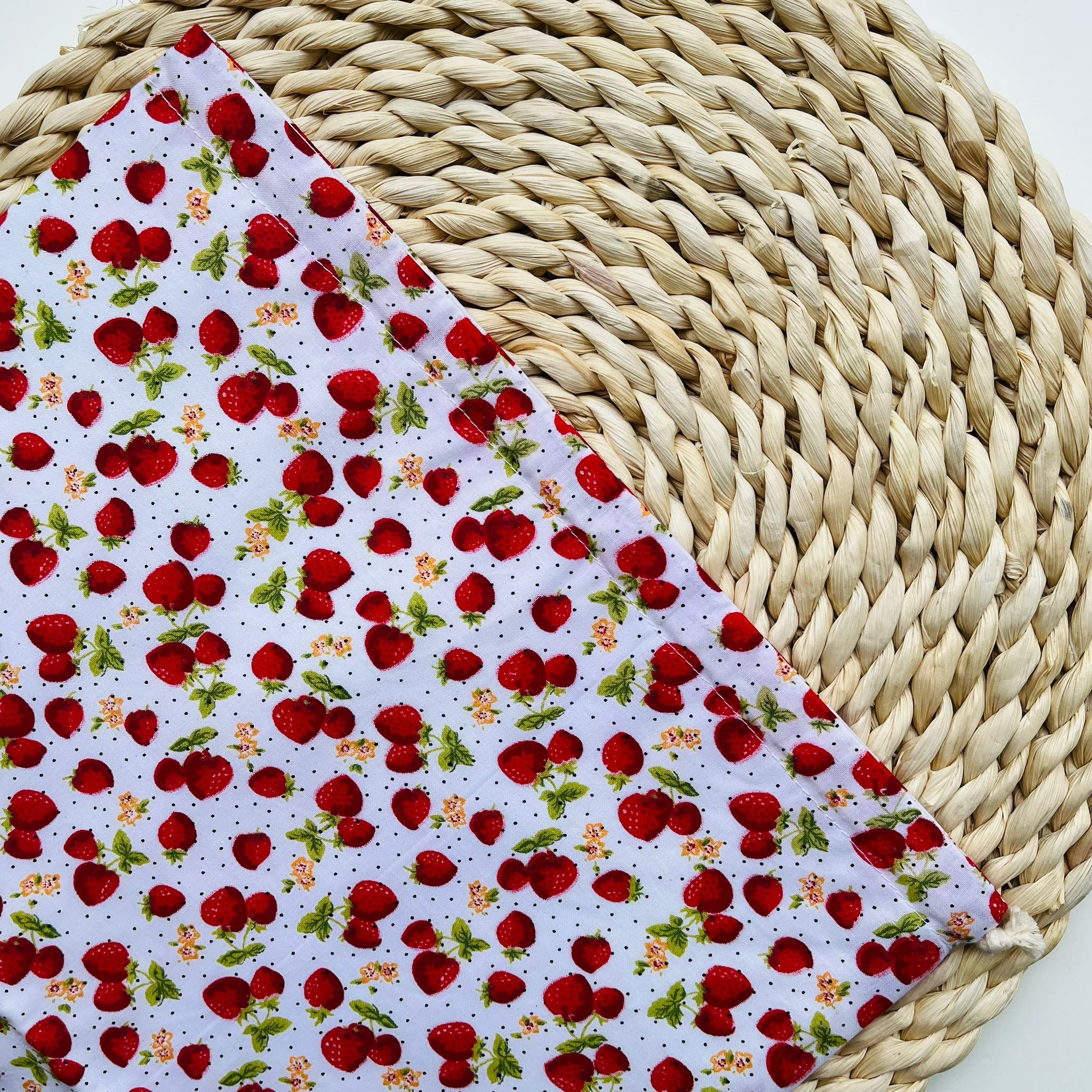 Kenyeres zsák - epres (30x45cm)