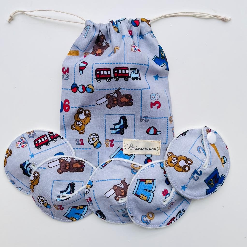 Mic-key button gyomorszondához alátét / g-tube covers - szürke játékos