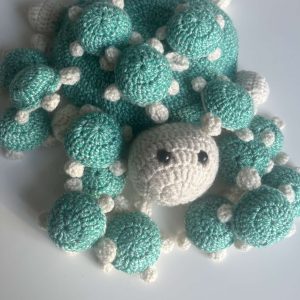 Horgolt teknős - 16 darab